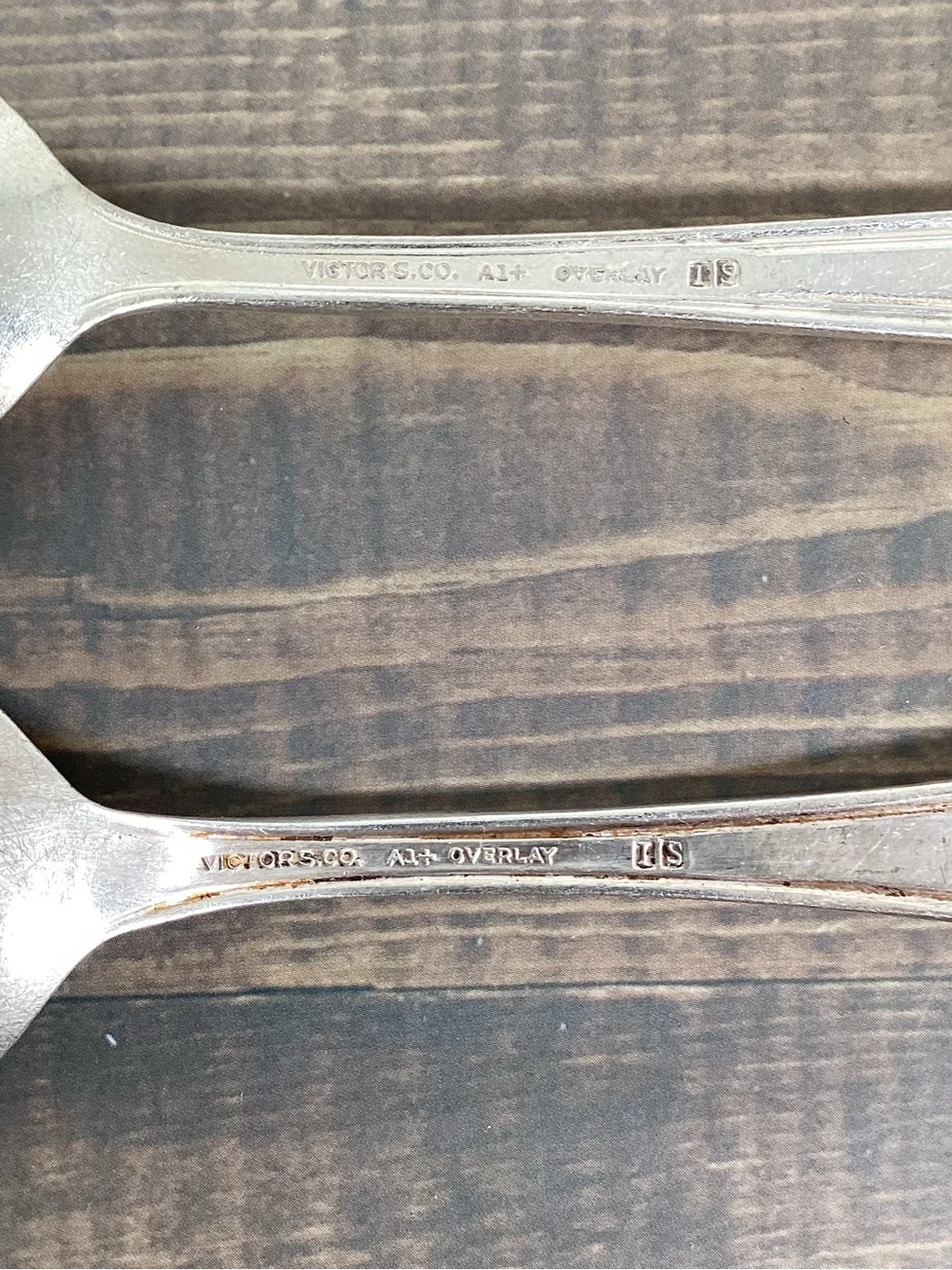 Vintage Silver Plated Spoon Collection, Lot Of 7 Spoons